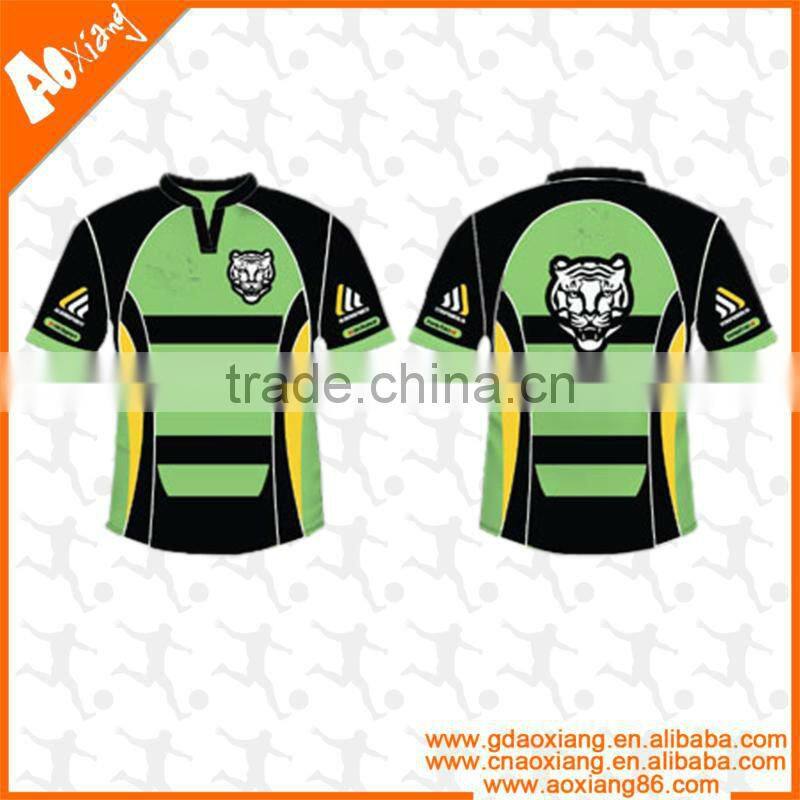 JR112 Dry Fit Sublimation scottish Rugby Jersey