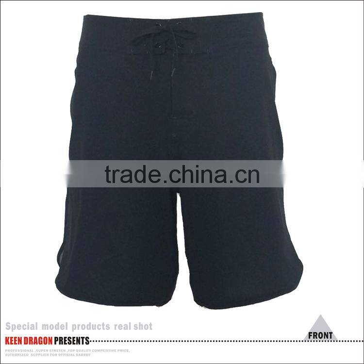 OEM service wholesale sportswear custom logo mens black mma shorts