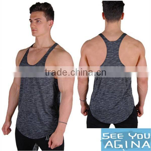 factory price wholesale bodybuilding stringer tank top