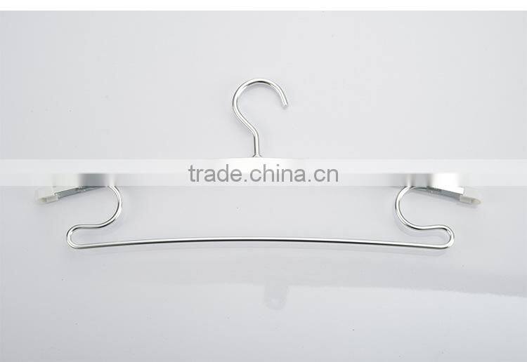 Hot selling dress hanger wholesale metal bra hanger clothes copper hanger