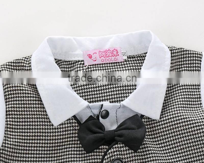 2016 Kids Summer and autumn clothing gentleman boy clothes sets boys casual outfits LBO20160104-1