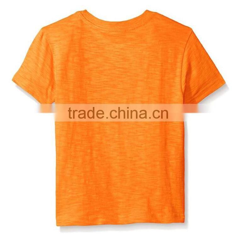 Bulk sale 100% preshrunk cotton custom design printing seamless boys t-shirt