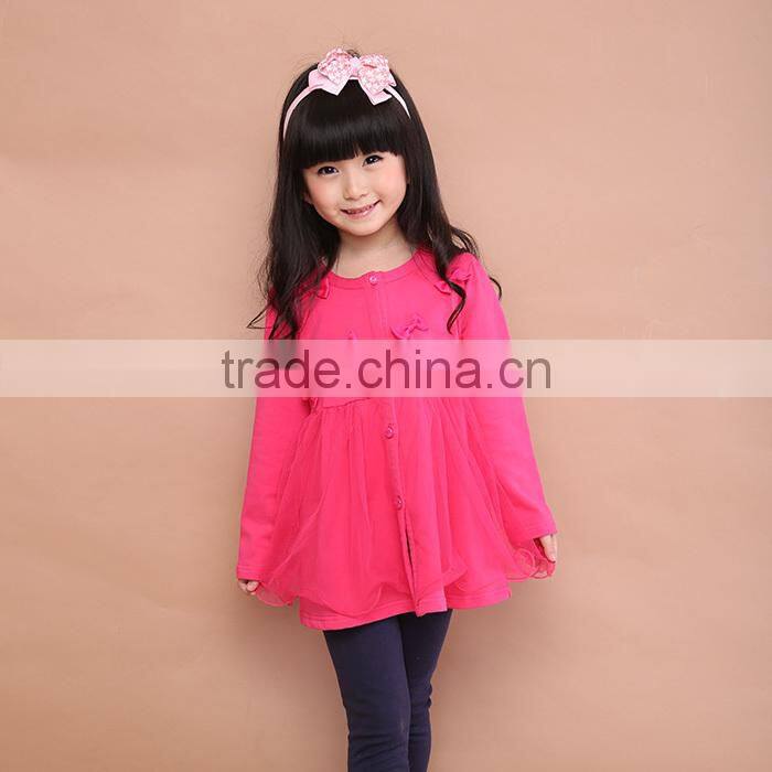 2016 fashion design baby girl clothes for autumn and spring