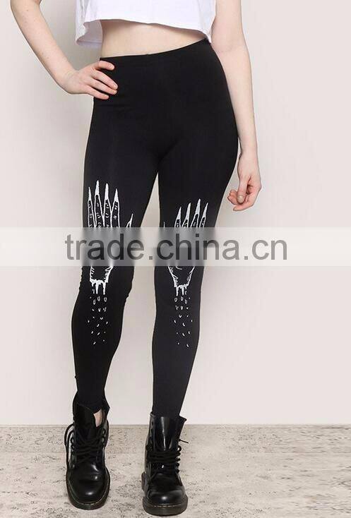 EY0608P New Style 2017 Ladies Printed Slim Leggings