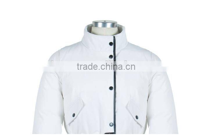 Womens fashion duck down jacket warm parka