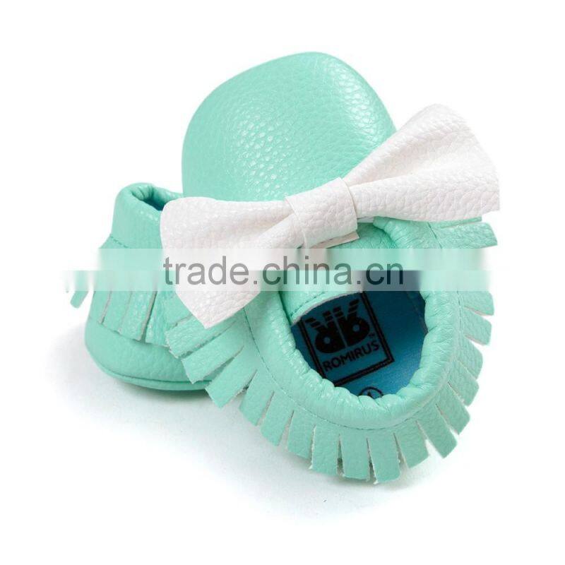 2 colors matching Pu baby moccasin, colored moccasins