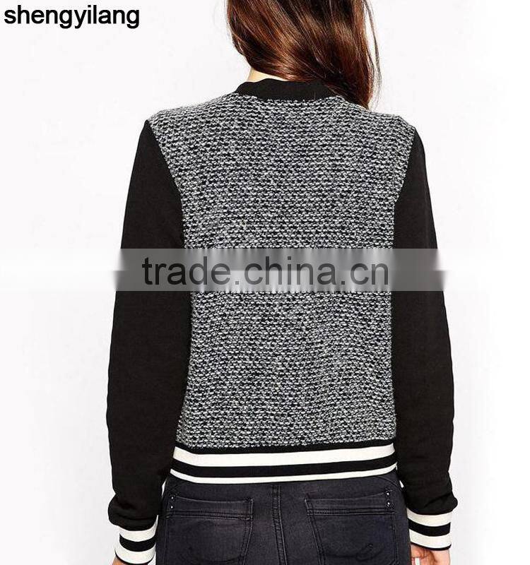 Wholesale custom fashion high quality jacket for women