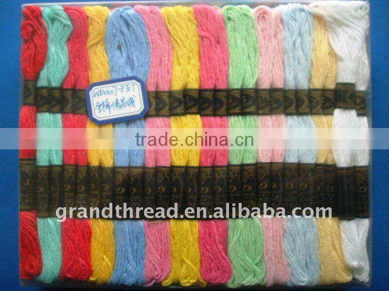 100% Egyptian long fibre Cross Stitch Thread