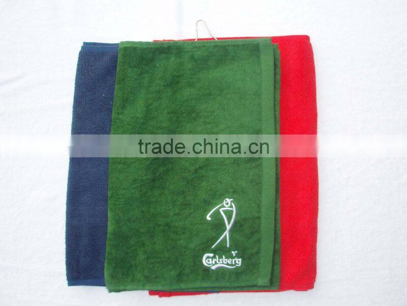 100% cotton embroidery face towel