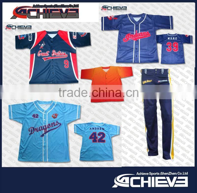 Team logo shirt and pant color combinations baseball sweat suit