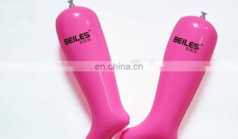 PVC inflatable shoes tree