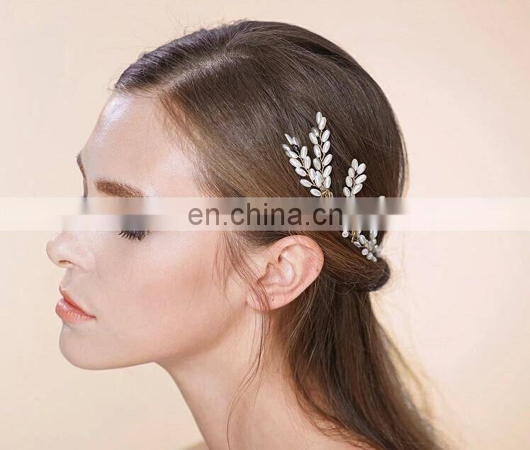 Cheap Wheatear Metal Hairpin Wedding Headdress Daily Hairpin