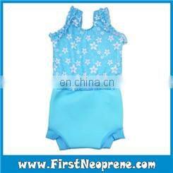 Shivering Flower In Watermelon Red Beach Neoprene Baby Wrap Cloth