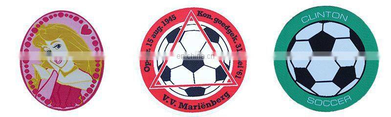 colorful woven label