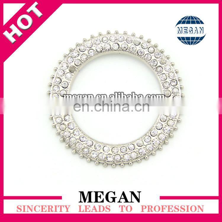 shining rhinestone buckle for wedding invitation card