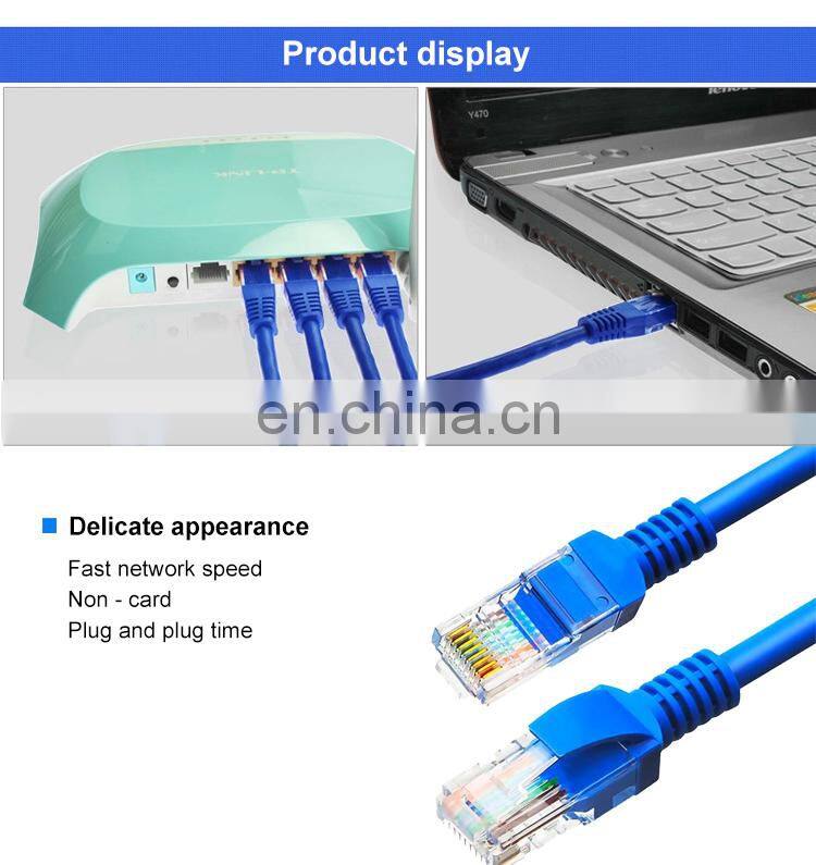 250HZ slim flat tester 1m 3m 5m cat6 cat6a network cable patch cord