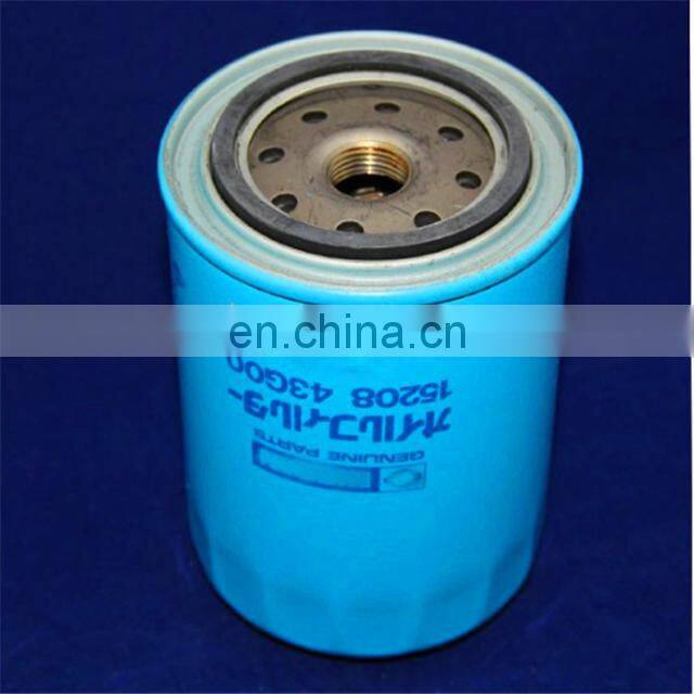 China Supplier Auto Oil Filter 15208-43G00 For Navara D21 D22 2.7L & 3.2L