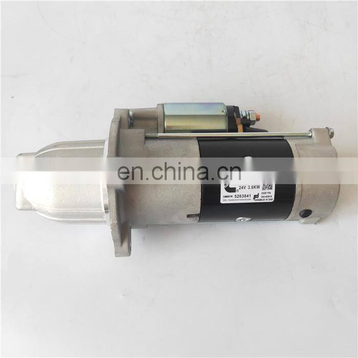 ISF3.8 engine 24v 3.6kw motor starter 5263841 5253841