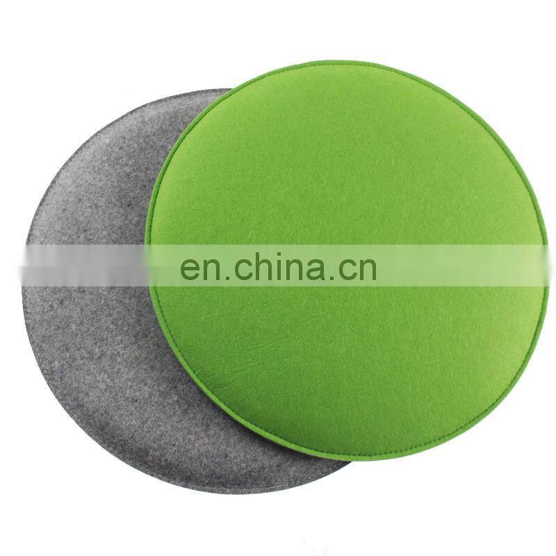 factory price 100% wool felt seat pads with the felt filling
