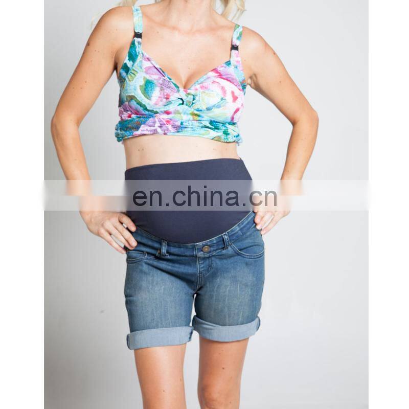 DiZNEW Wholesale Stretch comfortable Maternity jeans pants for women