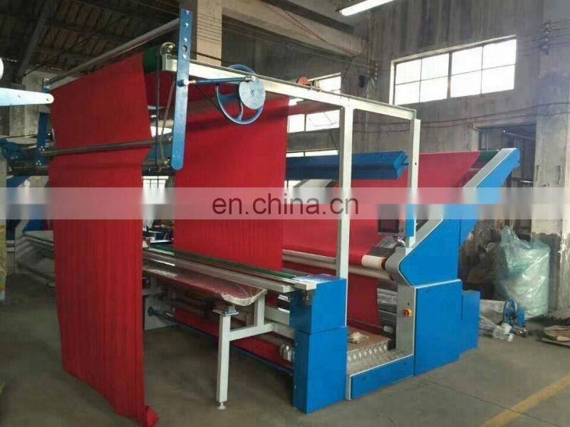 Best seller OW-02 Open-width Knitted Fabric Tensionless Inspection Machine