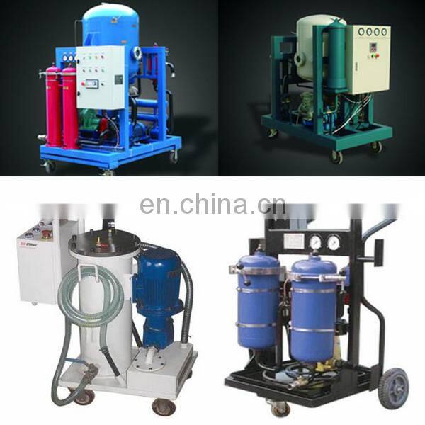 Filter oil vehicle LYC-B series high precision filter cart Coalescence Dehydration Oil Filter Carts