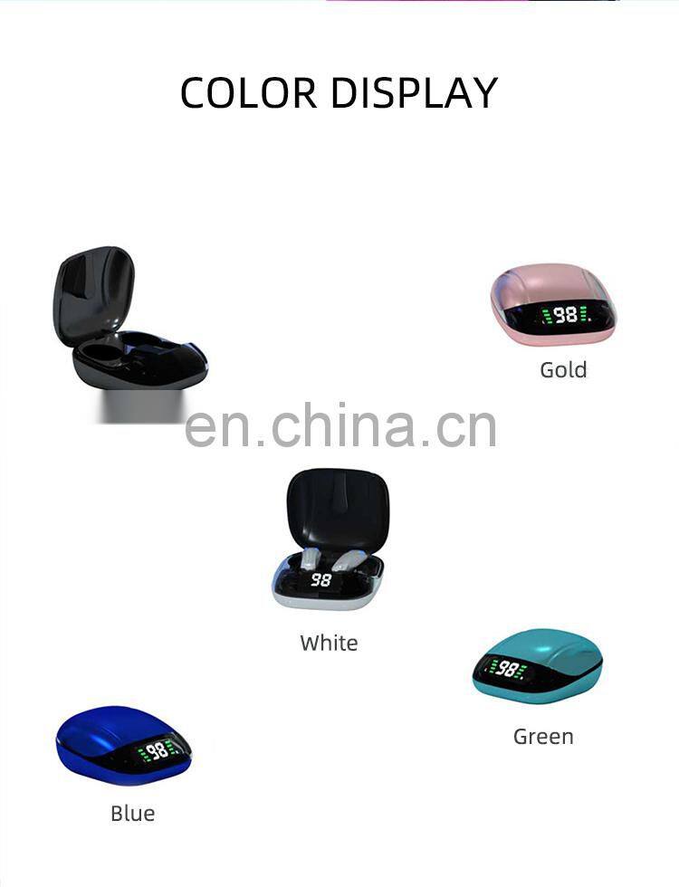 Wholesale E68 acoustic earbuds super mini sports headphone tws earphone with charging cases