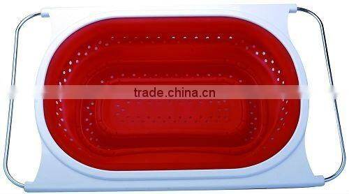 folding Silicone strainer
