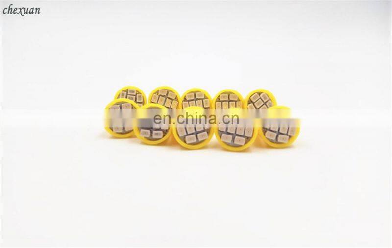 Carest 10Pcs Led T10 8 smd 1206 8leds 8SMD Car signal LED Light 194 168 192 W5W 3020 12v Auto Wedge Lighting DC