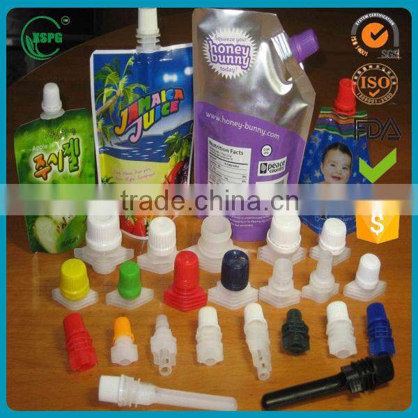 Laminated material spout doypack bag