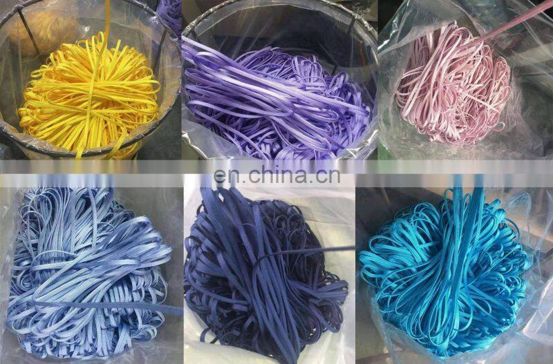 Color Customized Fashion Decoration Flat woven polyester Drawstring Braided Rope Hollow Flat Cord for garment and shoes