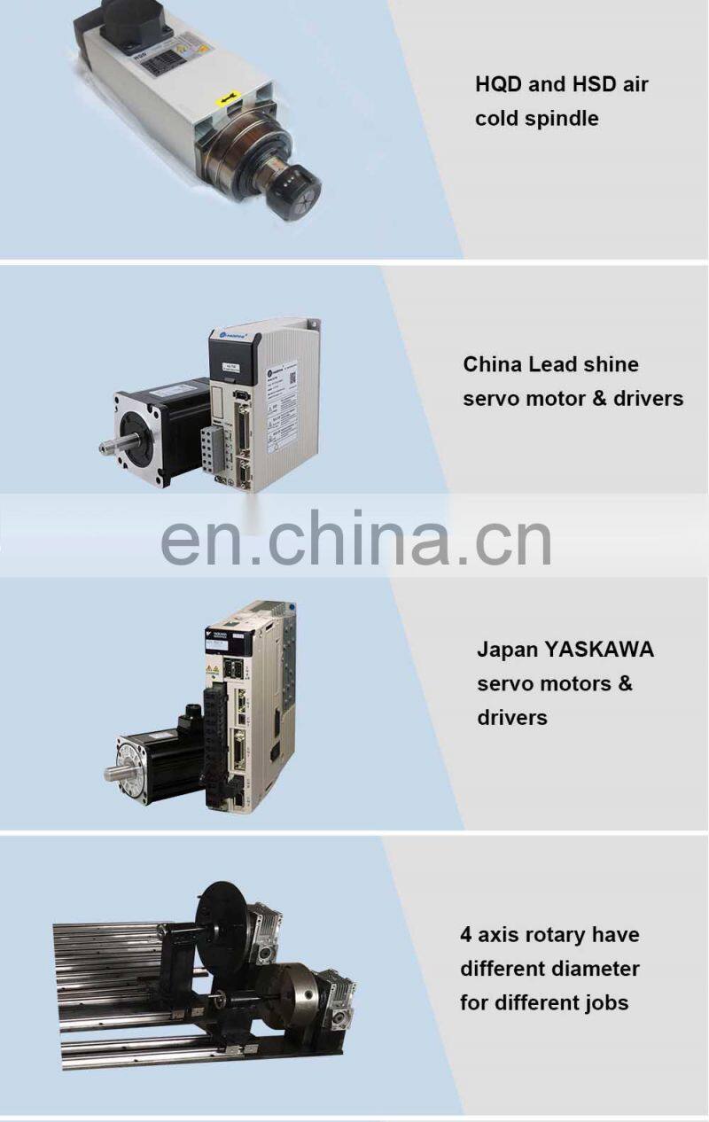 4 axis 3D 1325 cnc wood door furniture making machine woodworking cnc router machine