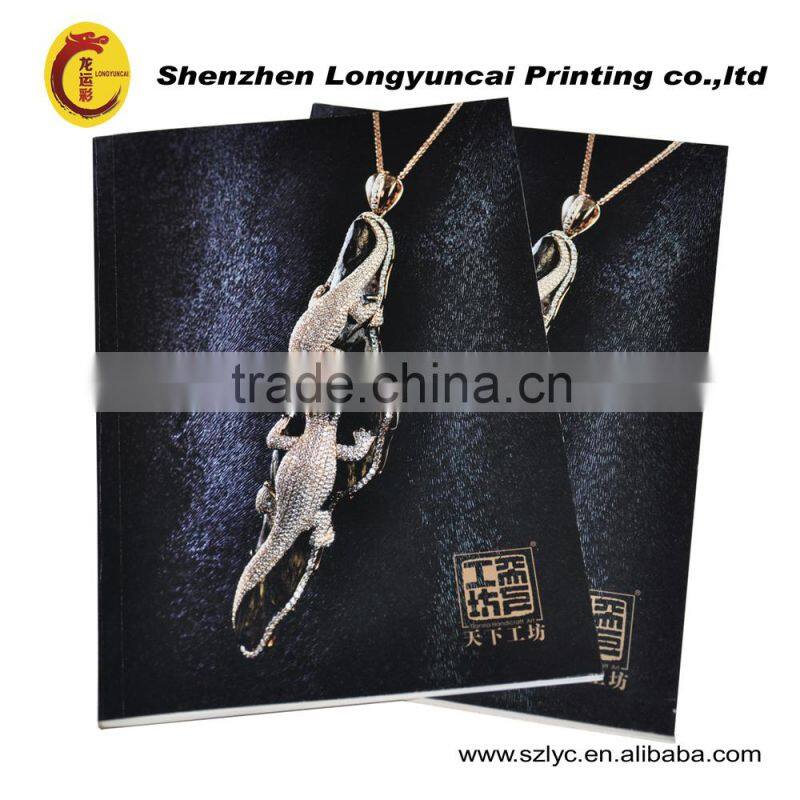 2014 Offset printing new fashion jewellery designs catalogue