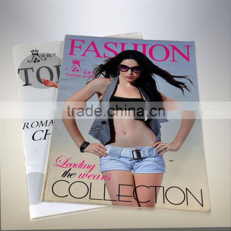 professional offset printing factory 2014 new design special paper brochure