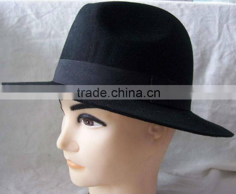 2013 Fashion new design felt wool Fedora Hat