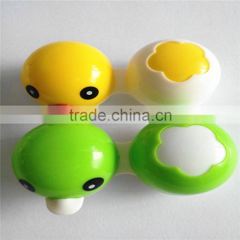 2015 mini duck fancy solution contact lens container
