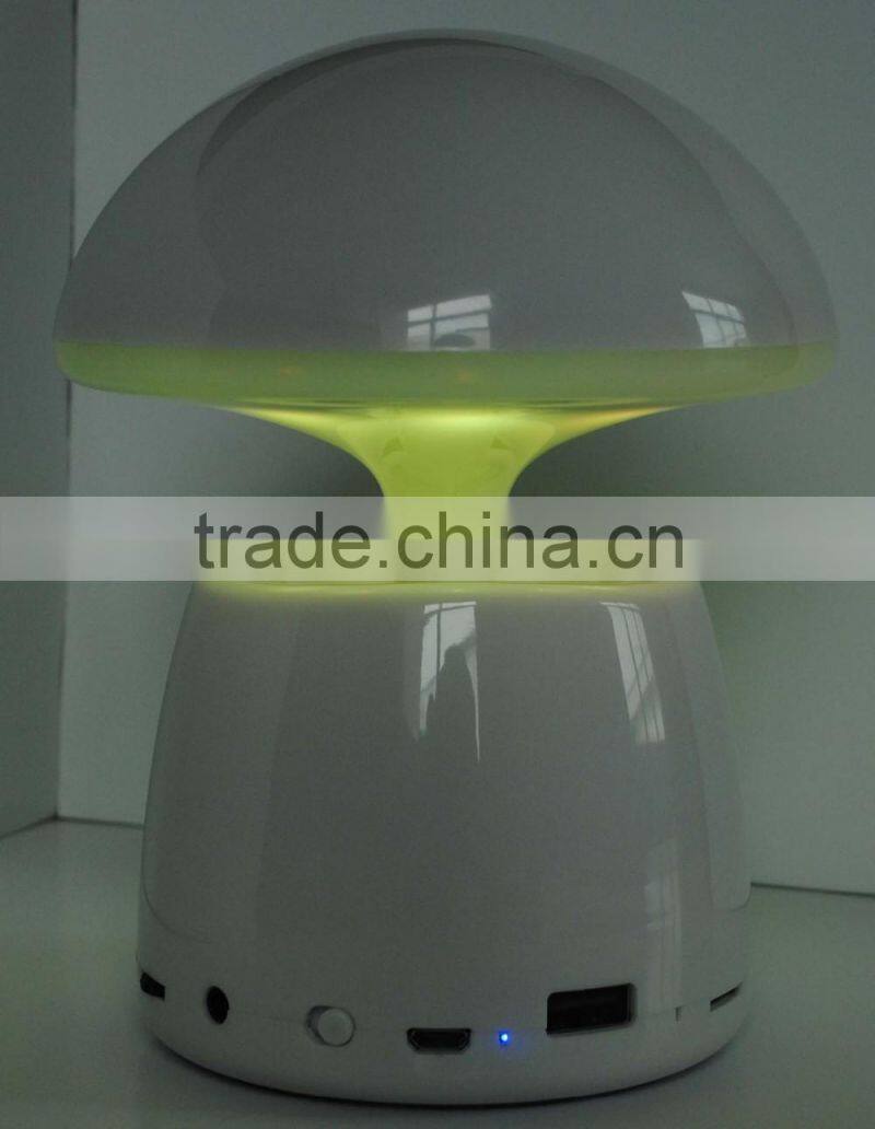 Mushroom Night light LED bluetooth speaker