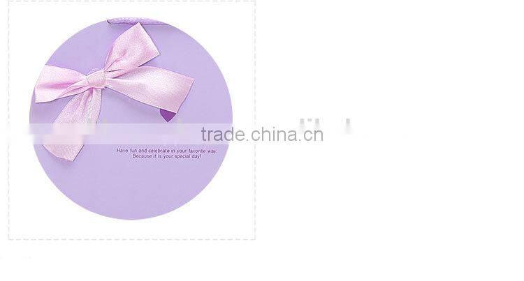 light purple color gift paper bag/shopping bag