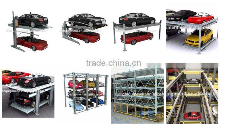 new compact outdoor lifting and sliding smart car parking system
