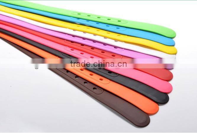 Fashion eco-friendly belt silicone for men