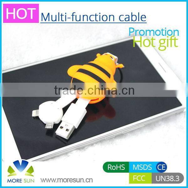 Low price hot-sale multi-function charger cables