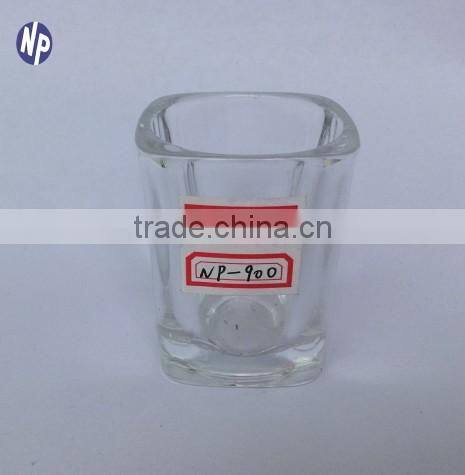 2oz shot glass square shaped