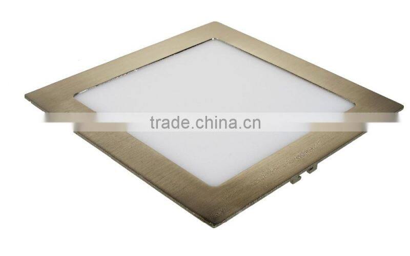 factory price thin led panel lights No flicker recessed ceiling light led panel