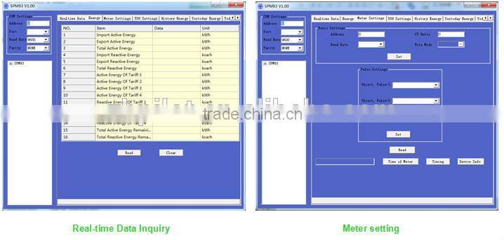 PILOT SPM91 Din rail MODBUS single phase digital Energy Meter