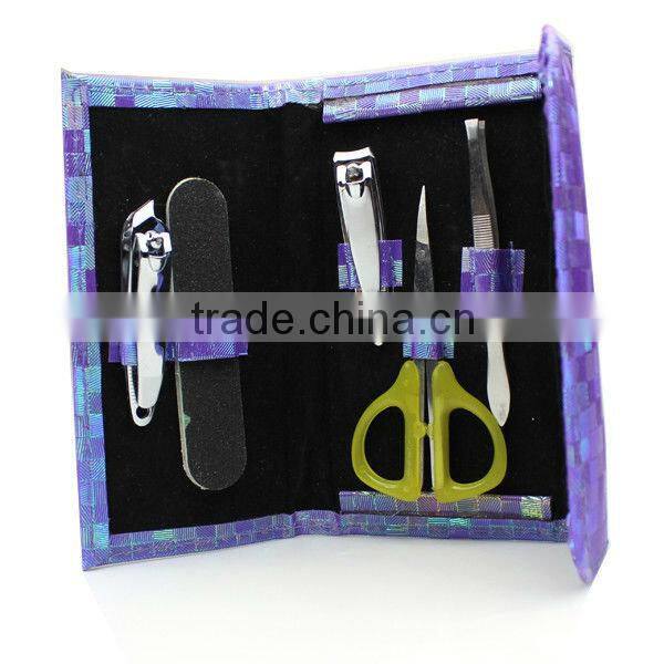 Nice purple bag design manicure tool