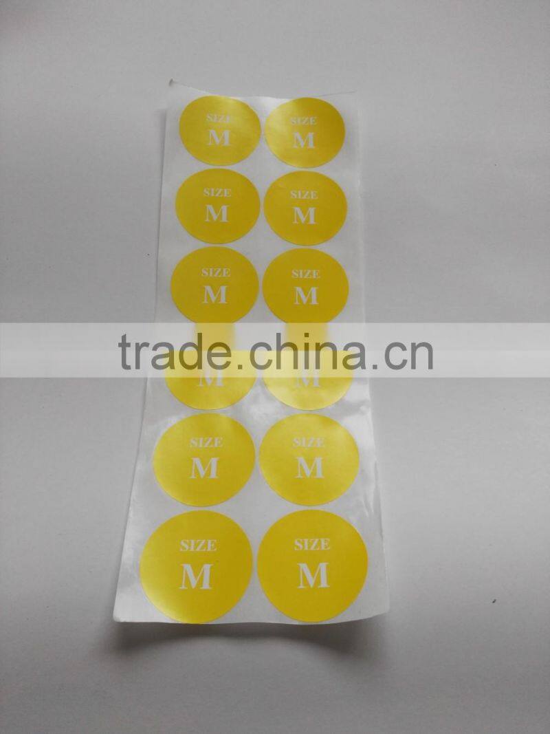 garment sticker label manufacturer