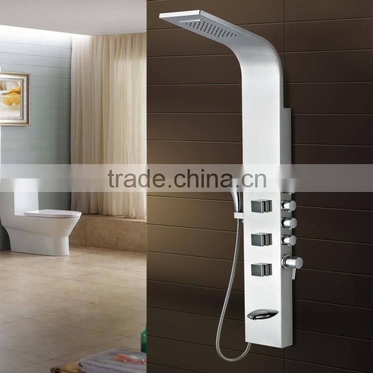 Popular Bath Shower Italy Design Stainless Steel Shower Panel