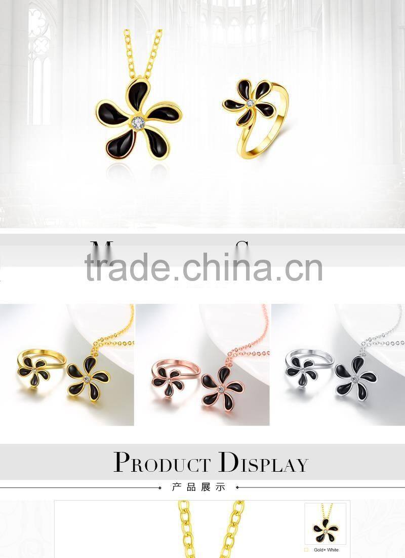 New style nice flower 18K Gold Plated jewelry fashion