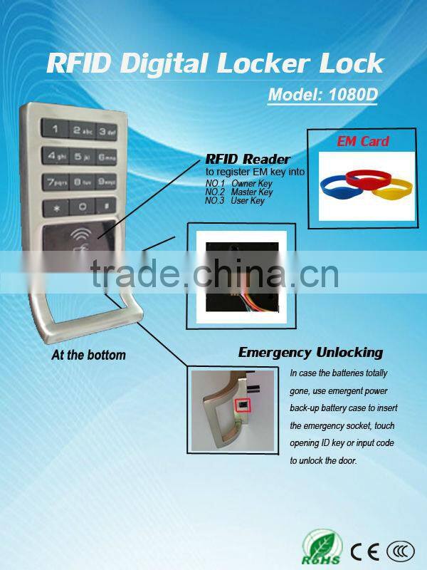 rfid card electronic Computer-based locker lock