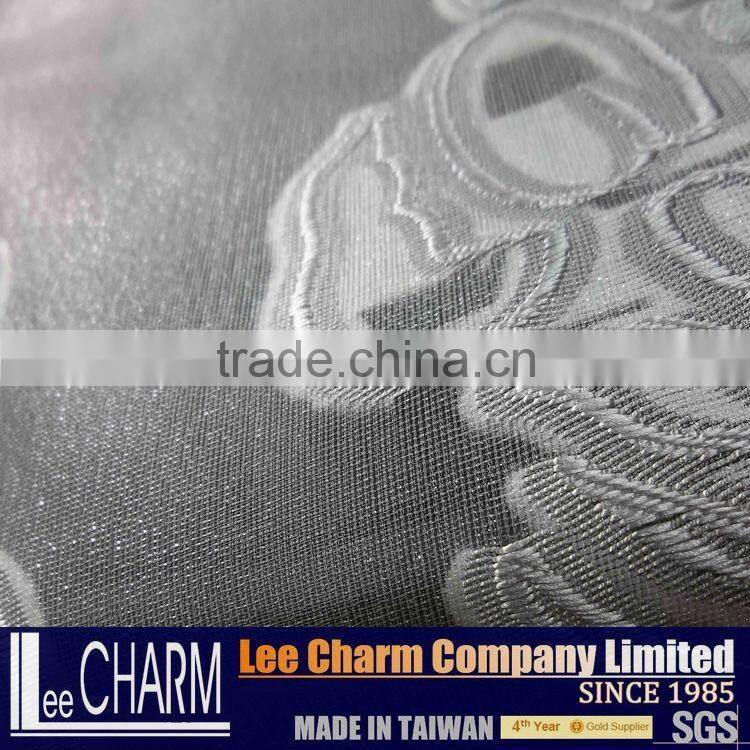 Lavender Flower Patterns Making Organza Fabric